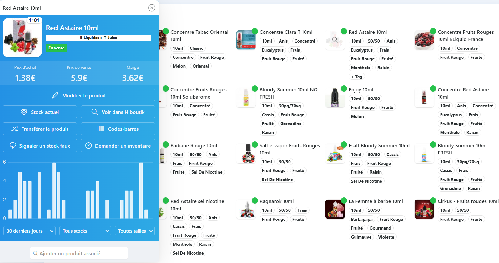 Affichez votre fiche produit